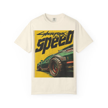 Cyberpunk Speed T-Shirt — Retro Racing Car Graphic Tee