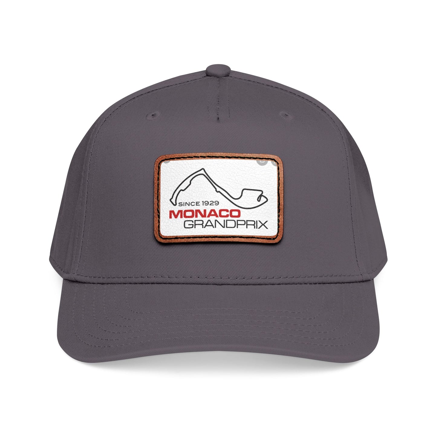 Monaco Grand Prix Leather Patch Baseball Cap