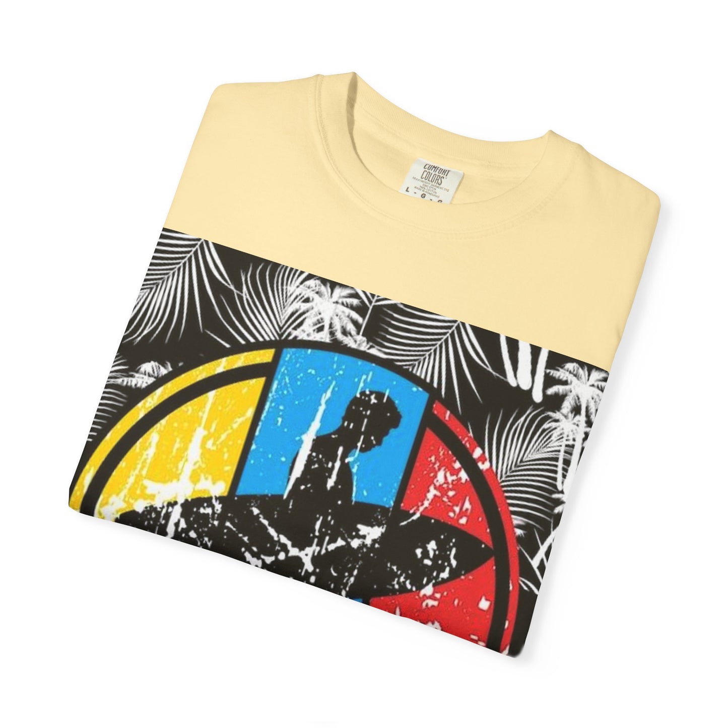 Surf Coast Unisex Garment-Dyed T-shirt - Retro Beach Vibes, Summer Essential, Surfing Gift, Casual Wear, Vacation Style