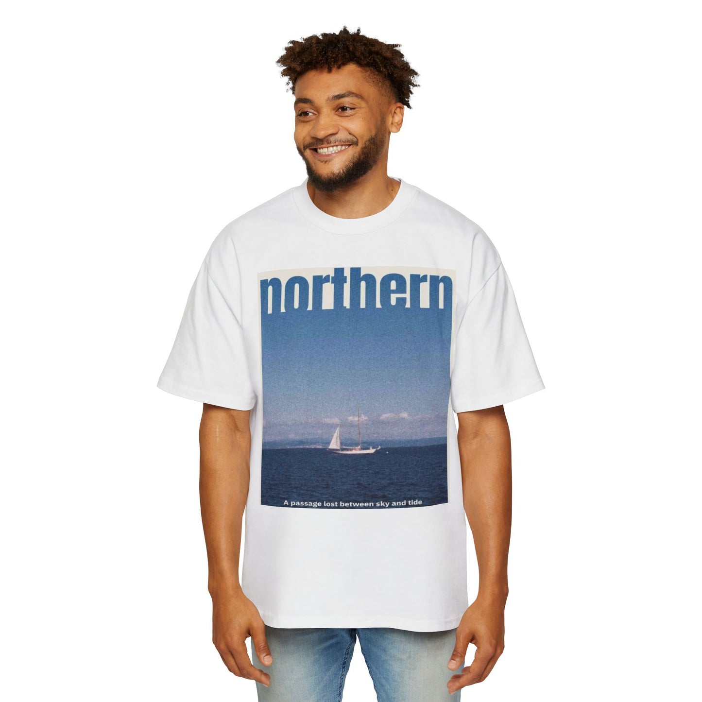 Northern Sail Tee — Vintage Coastal Graphic T-Shirt