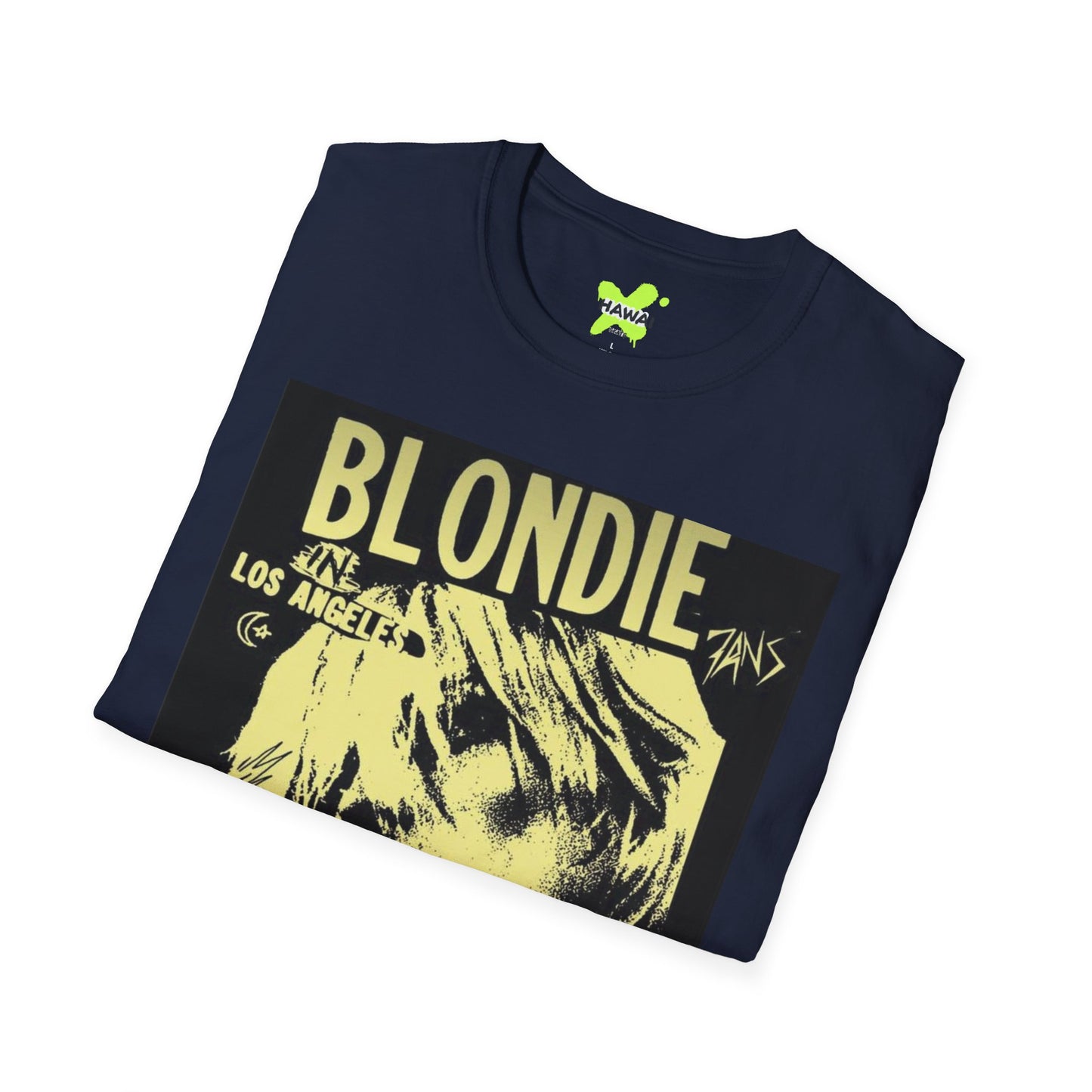 Vintage Blondie Unisex Softstyle T-Shirt - Retro Music Graphic Tee