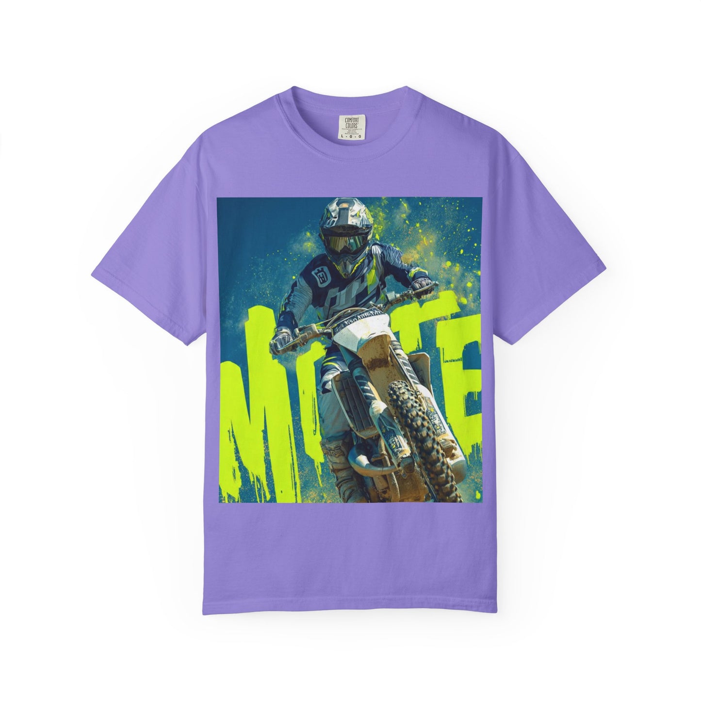 Motocross Dirt Bike Rider T‑Shirt — Extreme Off‑Road Racing Tee