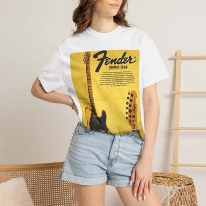 Fender Vintage Guitar T-Shirt — Since 1946 Graphic Tee
