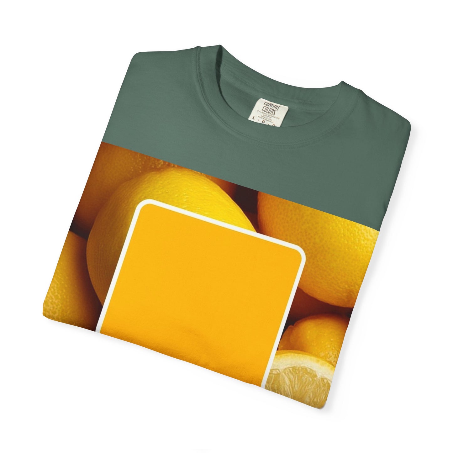 Pantone Lemon Print T-Shirt