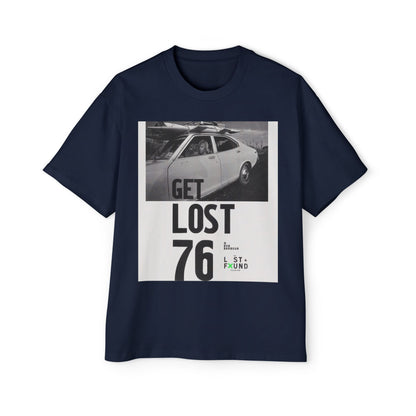 Get Lost 76 Tee — Vintage Car Graphic Oversized T‑Shirt