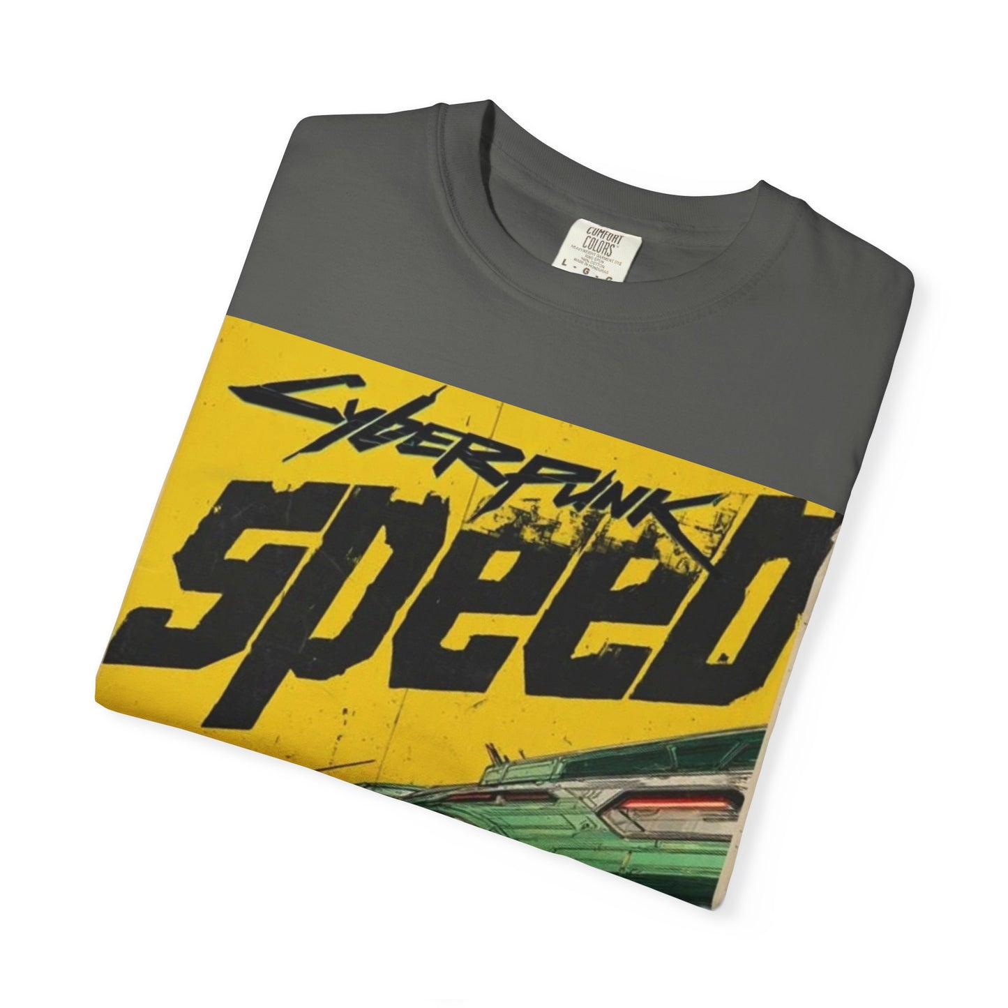 Cyberpunk Speed T-Shirt — Retro Racing Car Graphic Tee