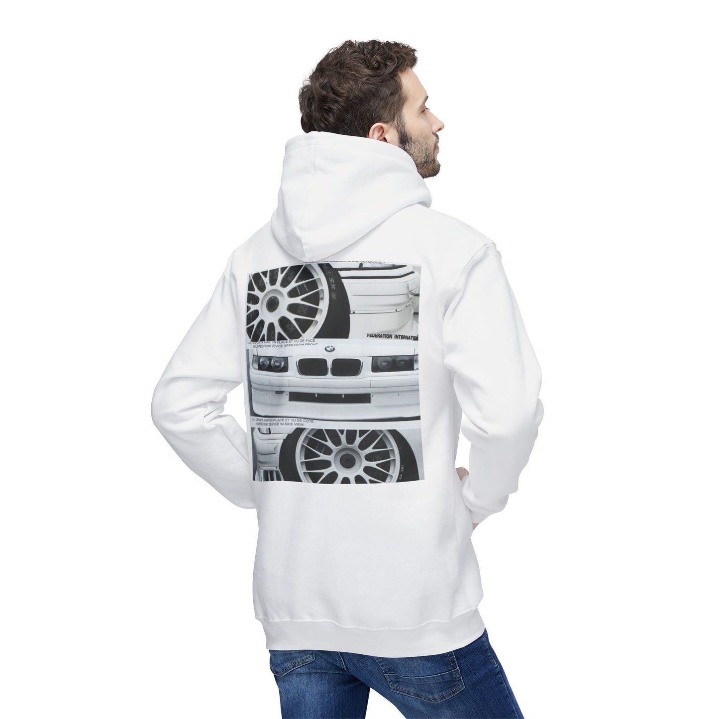 Unisex Hooded Sweatshirt, Made in US