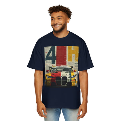 Racing Heritage Tee — Retro BMW M4 Motorsport Graphic T-Shirt