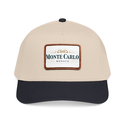 Monte Carlo Leather Patch Baseball Cap