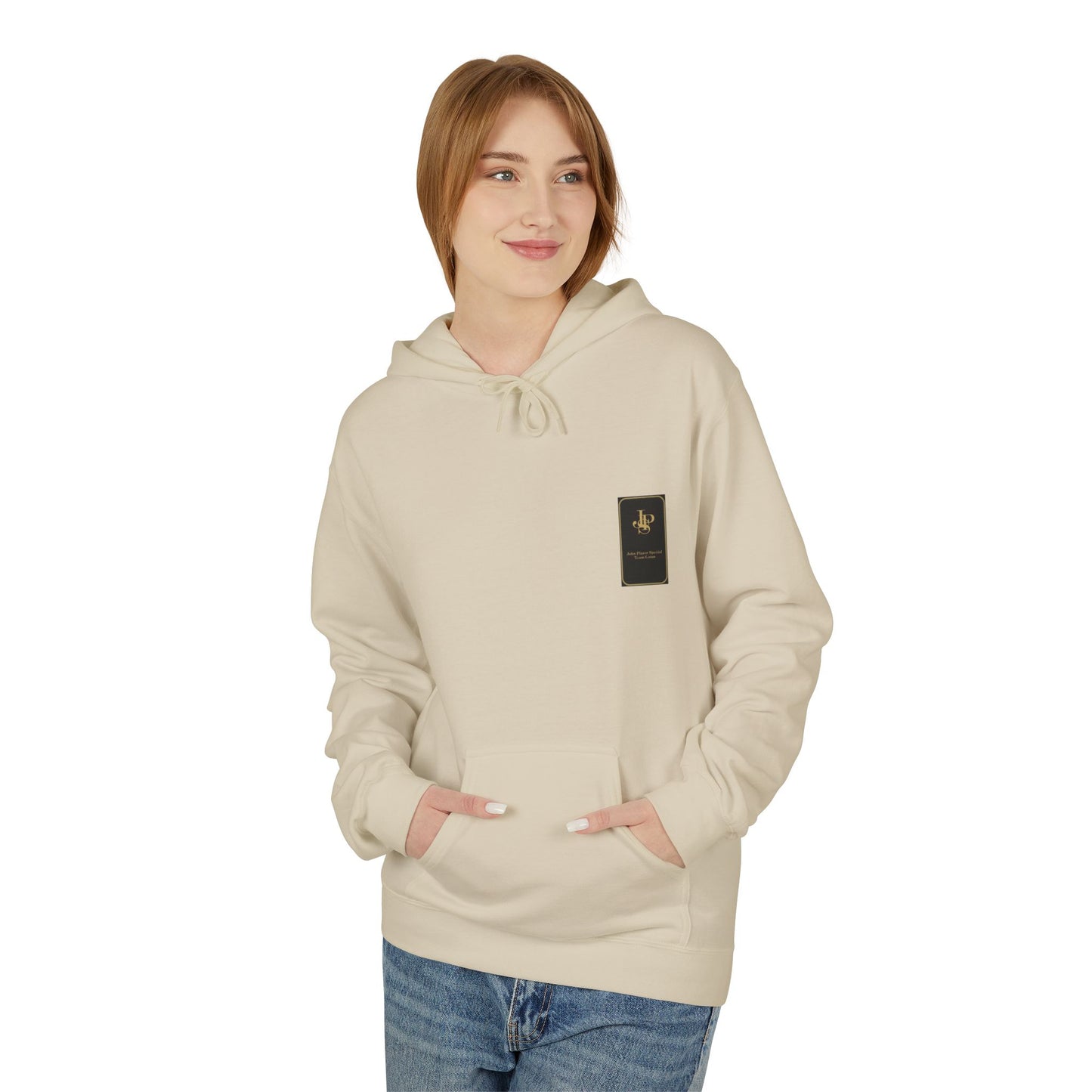 Unisex Fleece Hoodie with Pink Silvia Design - Stylish and Comfortable Streetwear