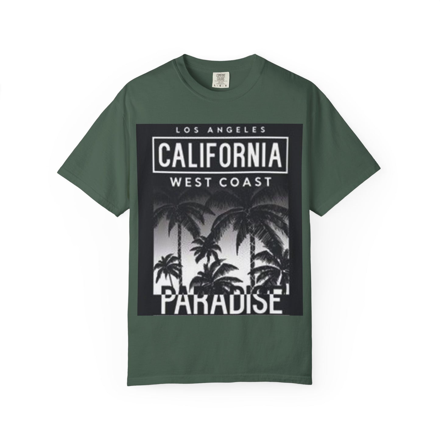 West Coast Paradise T-Shirt, Unisex Graphic Tee, California Style Shirt, Summer Vibes Top, Beachwear, Travel Souvenir