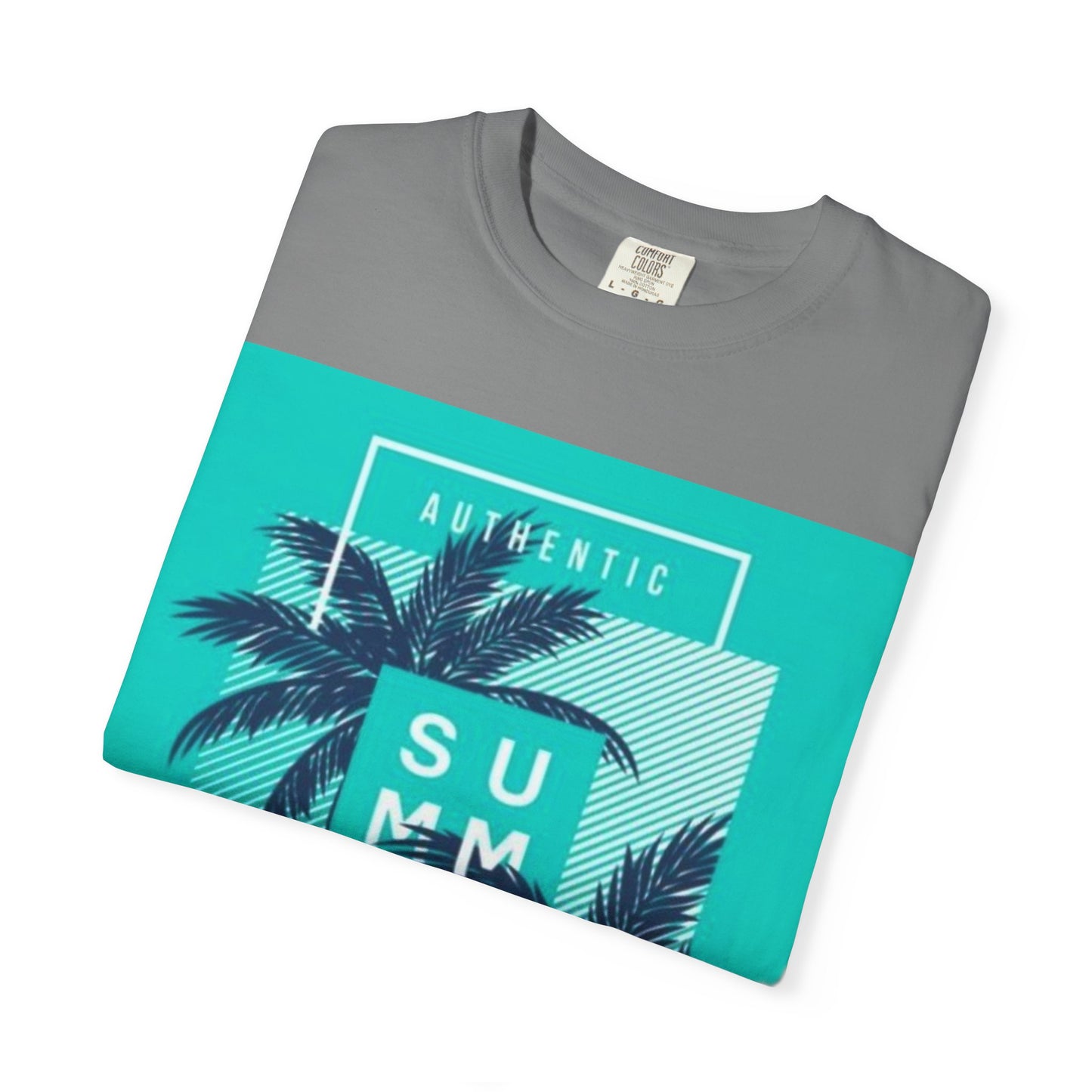 Summer Vintage Vibes T-Shirt — Palm Tree Graphic Tee