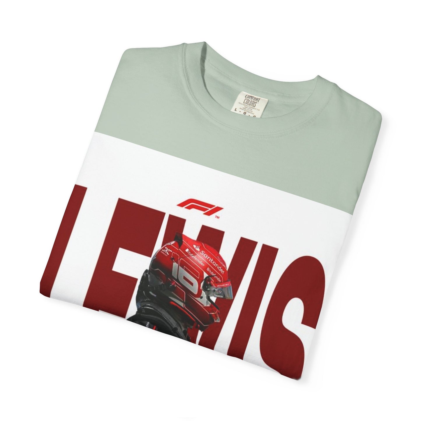 Lewis Hamilton F1 Unisex Garment-Dyed T-Shirt - Perfect for Racing Fans