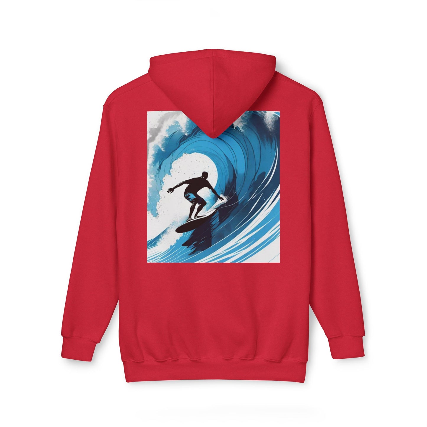 Surfing Wave Unisex Hoodie - Made in US