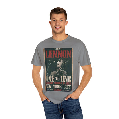 Vintage John Lennon Concert T-Shirt -  One to One, New York City