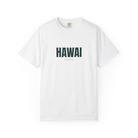 Hawaii Garment-Dyed Unisex T-shirt - Casual Beachwear, Travel Souvenir, Summer Vibes, Gift for Him/Her, Retro Style