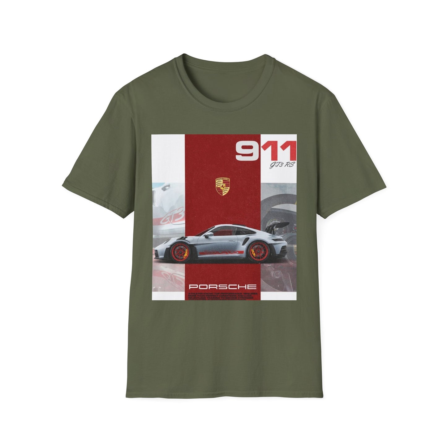 Porsche 911 Graphic Unisex Softstyle T-Shirt - Car Enthusiast Apparel