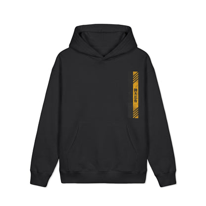Racing GT-R Graphic Hoodie — Blue Stripe Drift Car Pullover