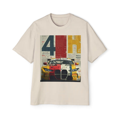Racing Heritage Tee — Retro BMW M4 Motorsport Graphic T-Shirt