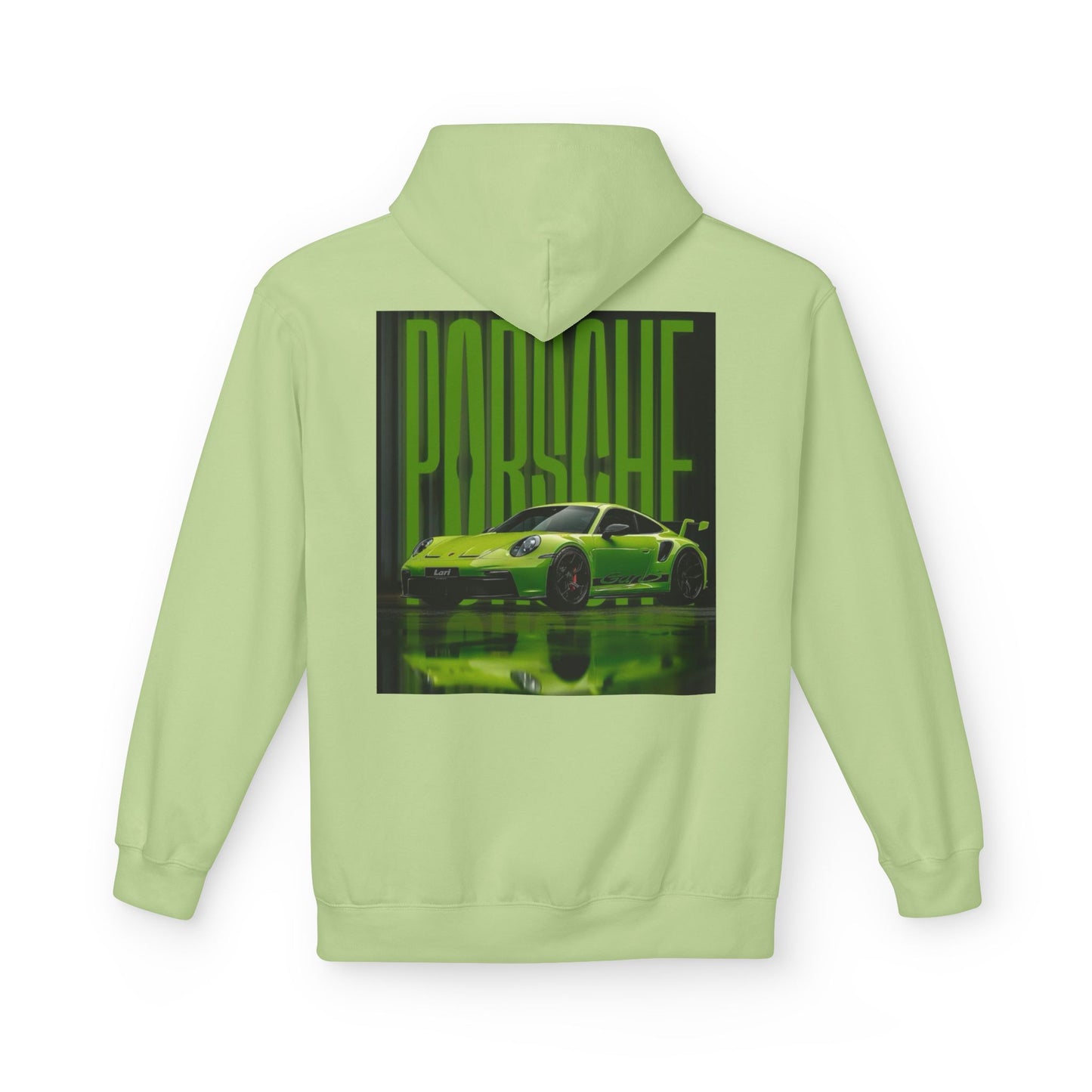 Unisex Midweight Porsche Fleece Hoodie - Automotive Enthusiast Apparel
