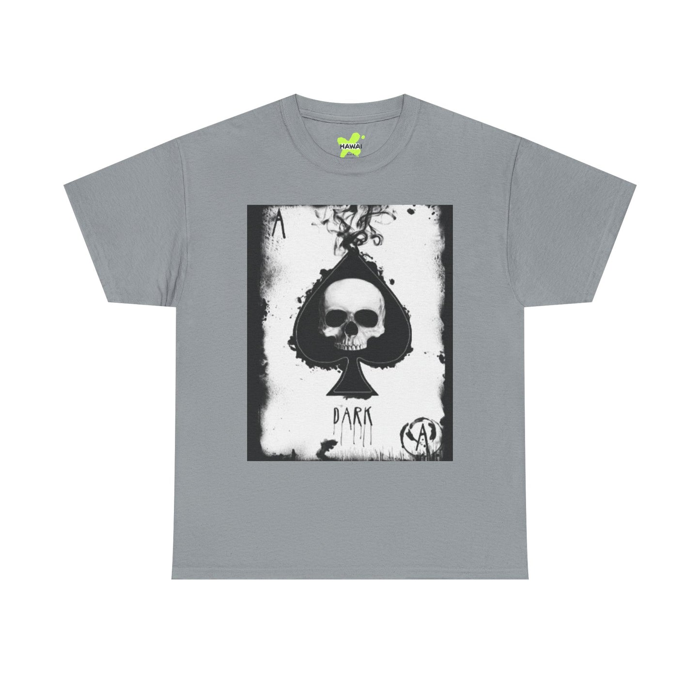 Gothic Skull Graphic Tee - Unisex Heavy Cotton T-Shirt