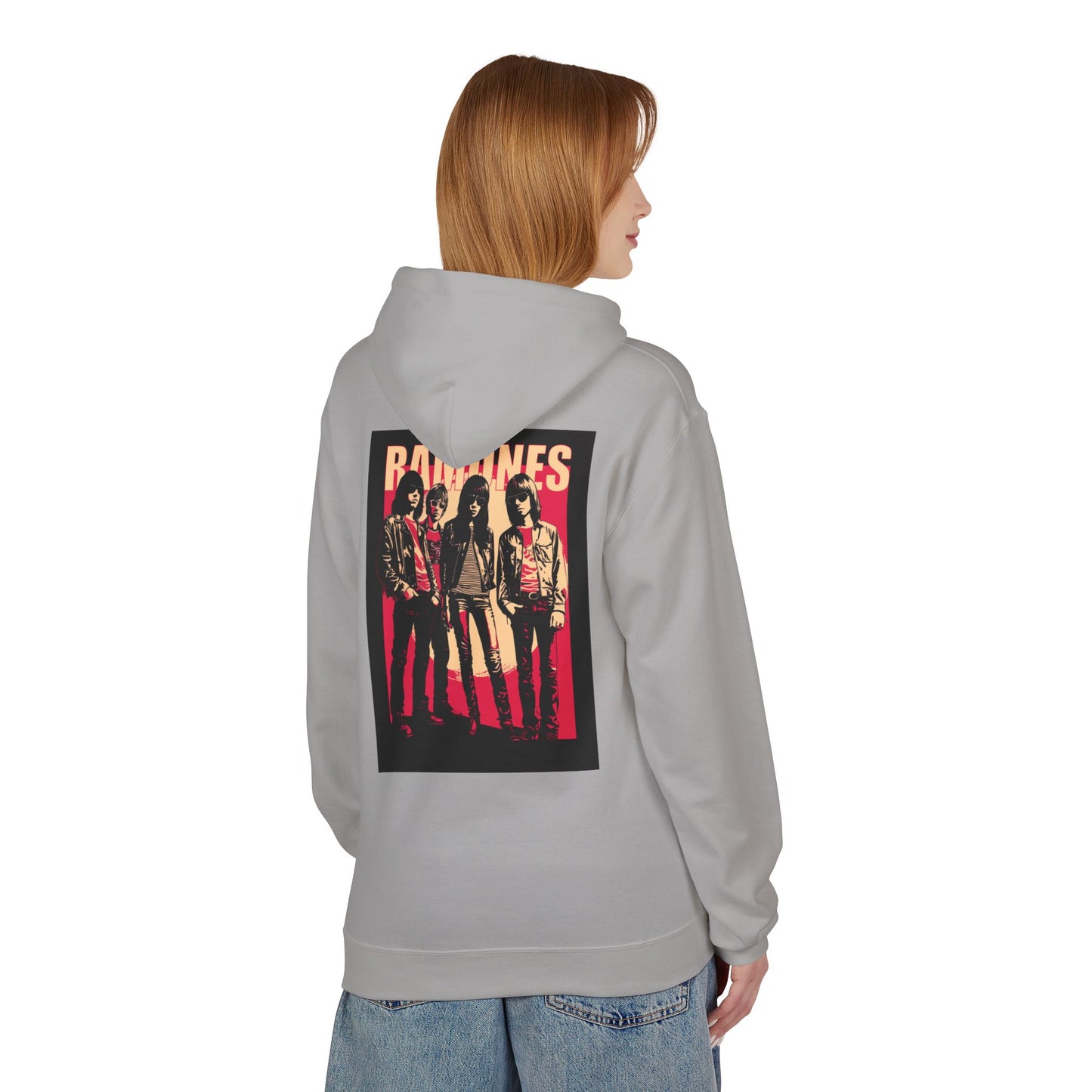 Motivational 'Never Give Up' Hoodie for Unisex | Softstyle Midweight Fleece