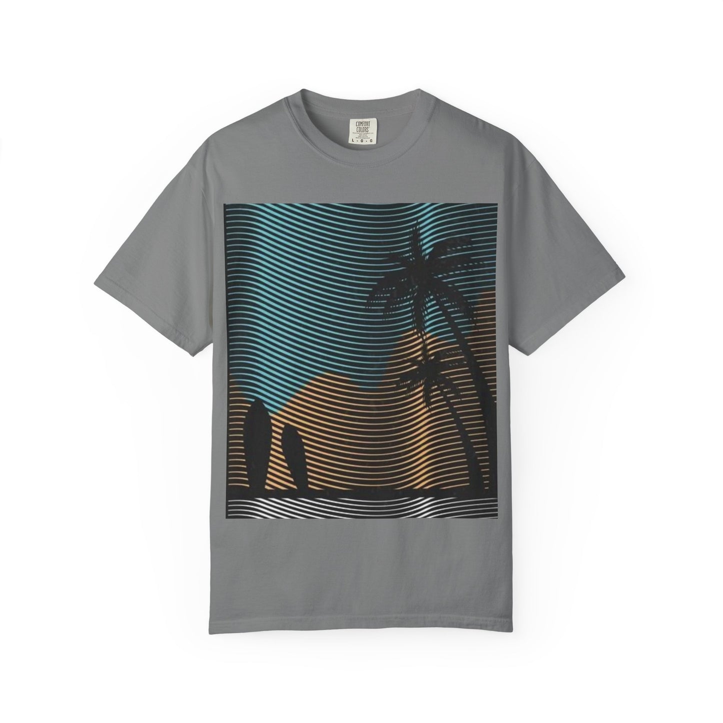 Chill Vibes Unisex Garment-Dyed T-Shirt for Beach Lovers, Summer Casual Wear, Vacation Tee, Relaxed Fit, Gift for Him/Her