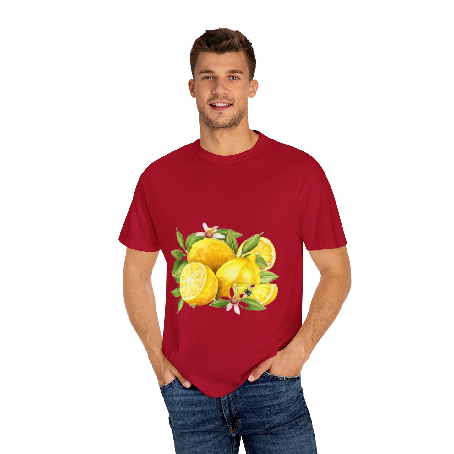 Citrus Lemon Graphic T-Shirt - Unisex, Summer Vibes, Perfect Gift
