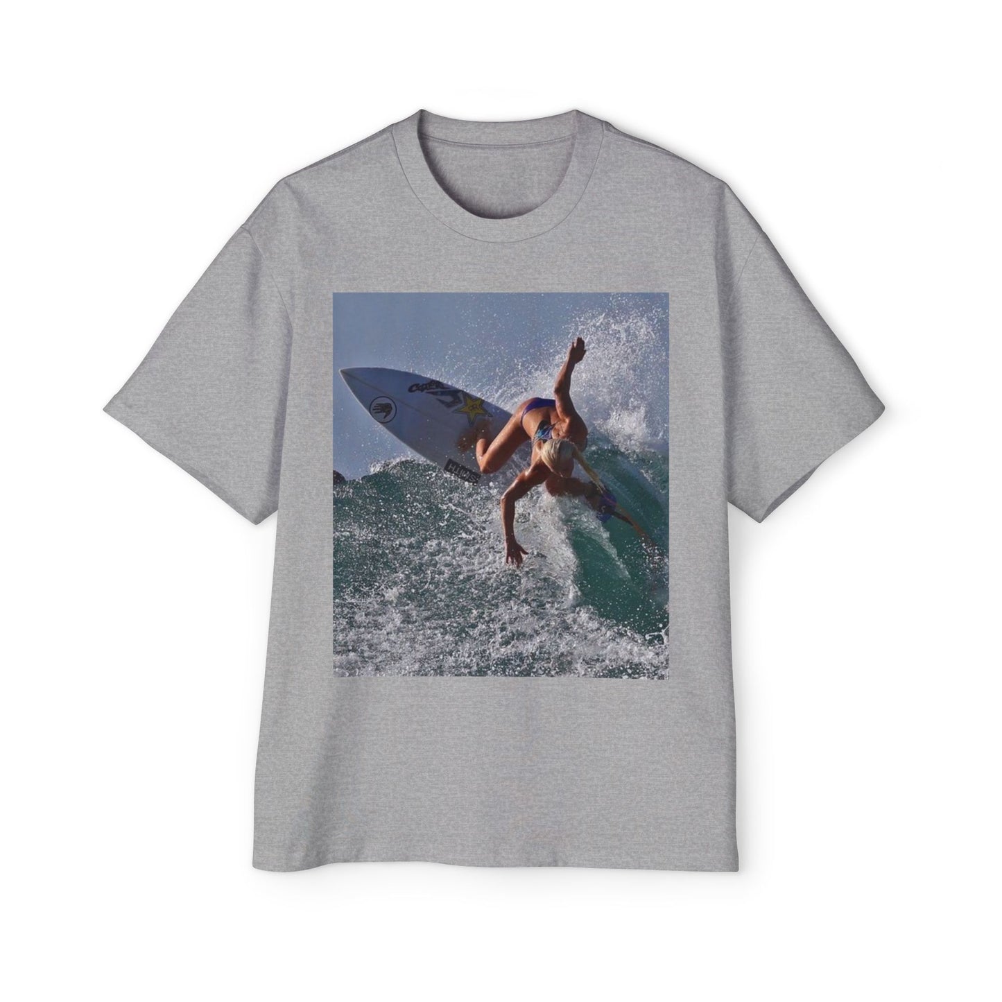 Surf Photo T-Shirt — Men’s Oversized Surfing Tee