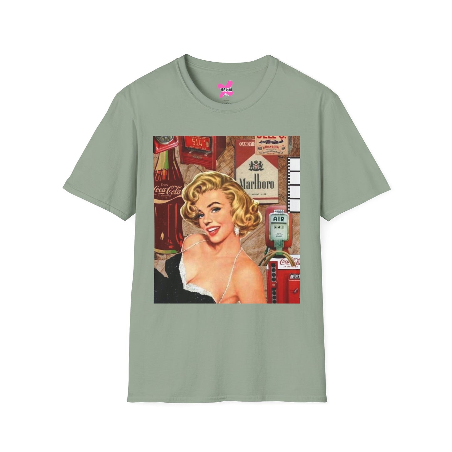 Retro Marilyn Monroe Unisex Softstyle T-Shirt - Vintage Glamour Tee