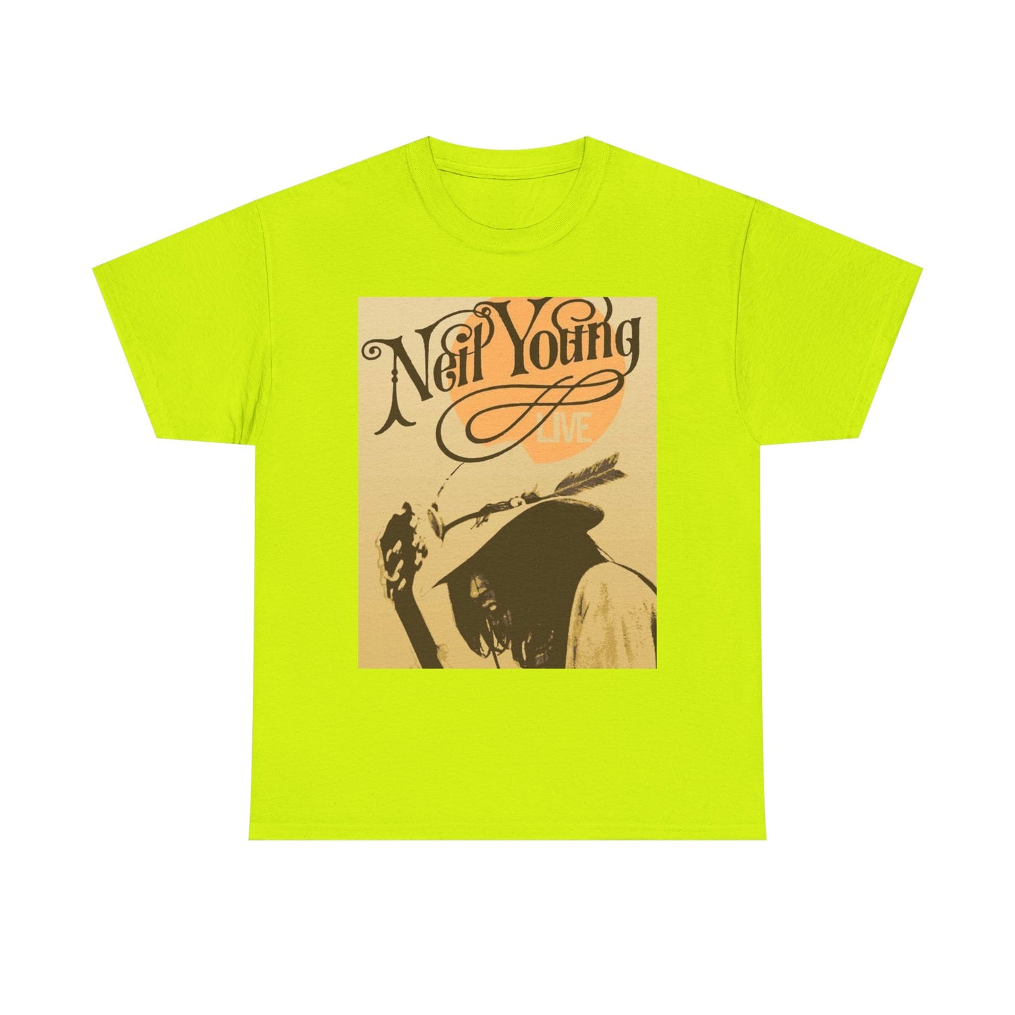 Vintage Rock Band T-Shirt featuring Neil Young, Music Lover Gift, Concert Apparel, Unisex Style, Retro Graphic Tee