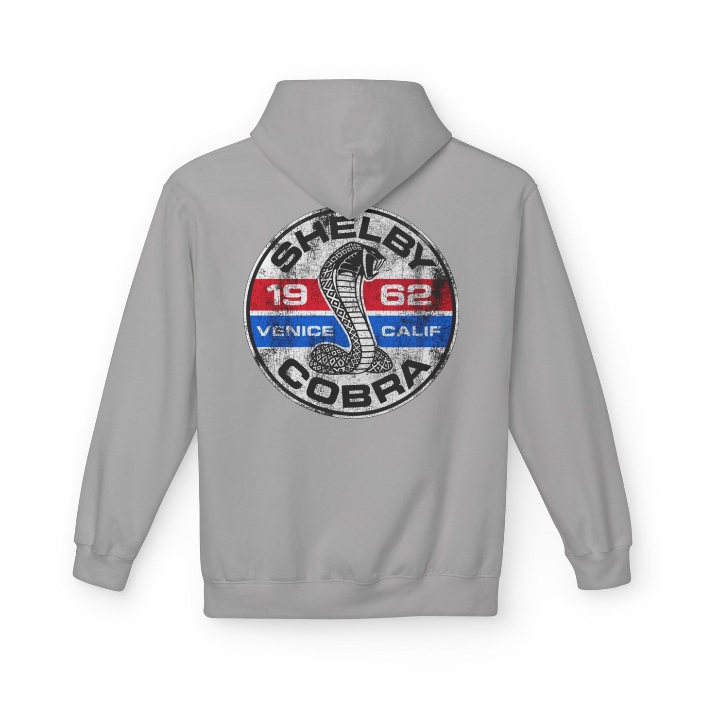 Vintage Shelby Cobra Hoodie - Unisex Midweight Softstyle Fleece with Classic Design