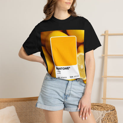 Pantone Lemon Print T-Shirt