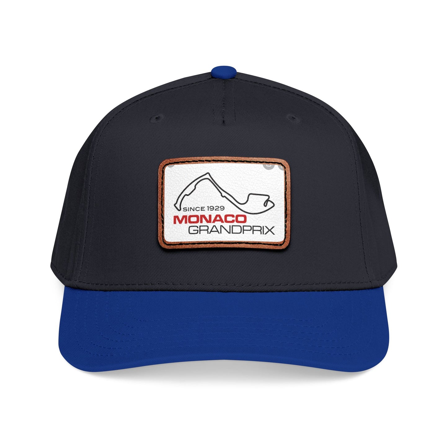 Monaco Grand Prix Leather Patch Baseball Cap