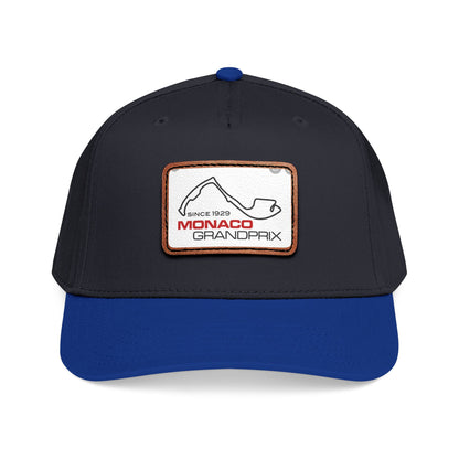 Monaco Grand Prix Leather Patch Baseball Cap