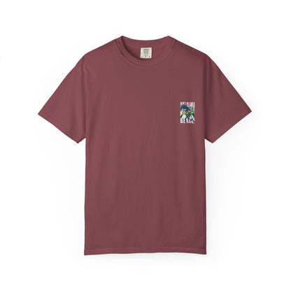 Ocean Florida Surf Club T-Shirt - Unisex Garment-Dyed Tee for Beach Lovers