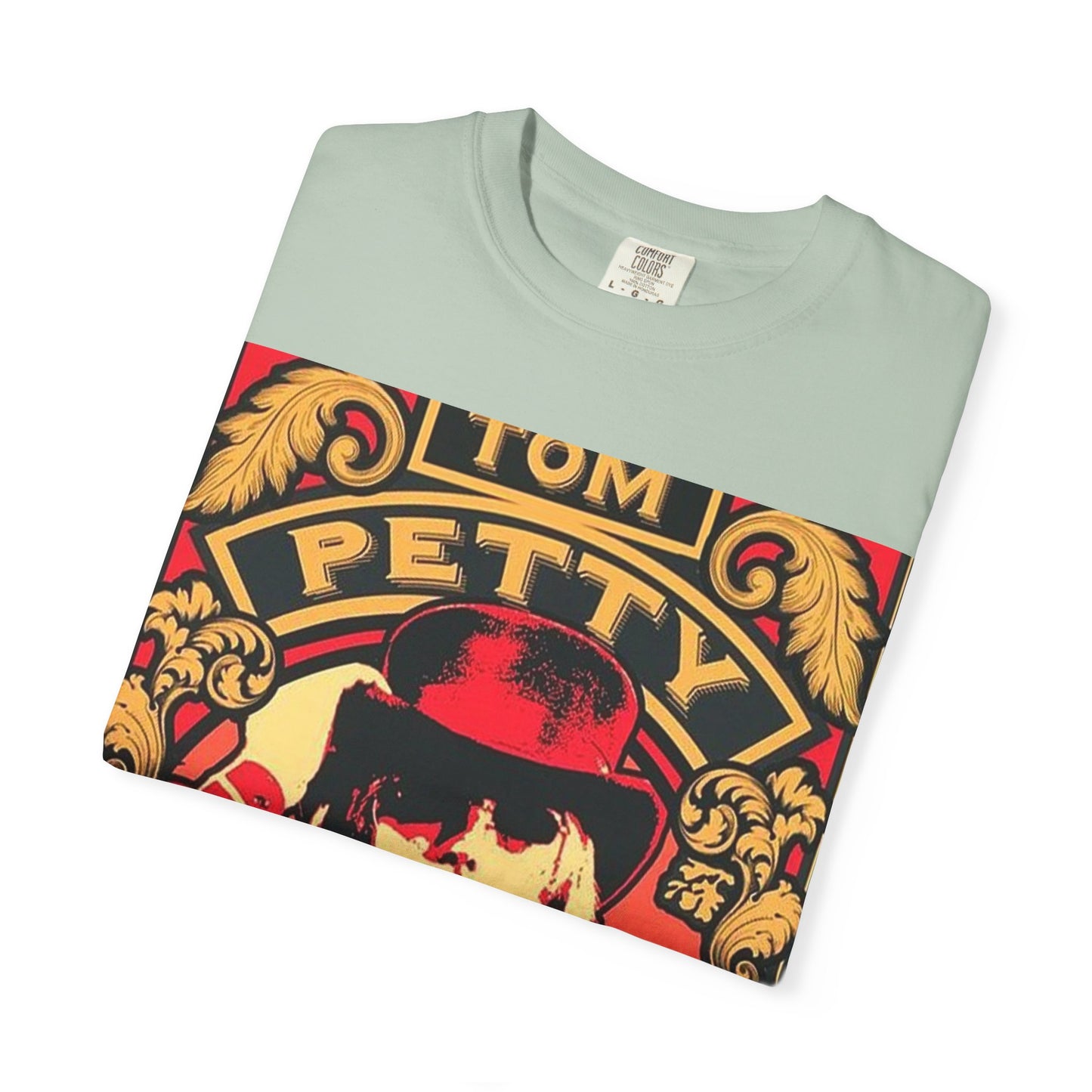 Vintage Rock Tee - Tom Petty Inspired Unisex Garment-Dyed T-shirt, Music Lover Gift, Casual Style, Band Merch, Retro Apparel