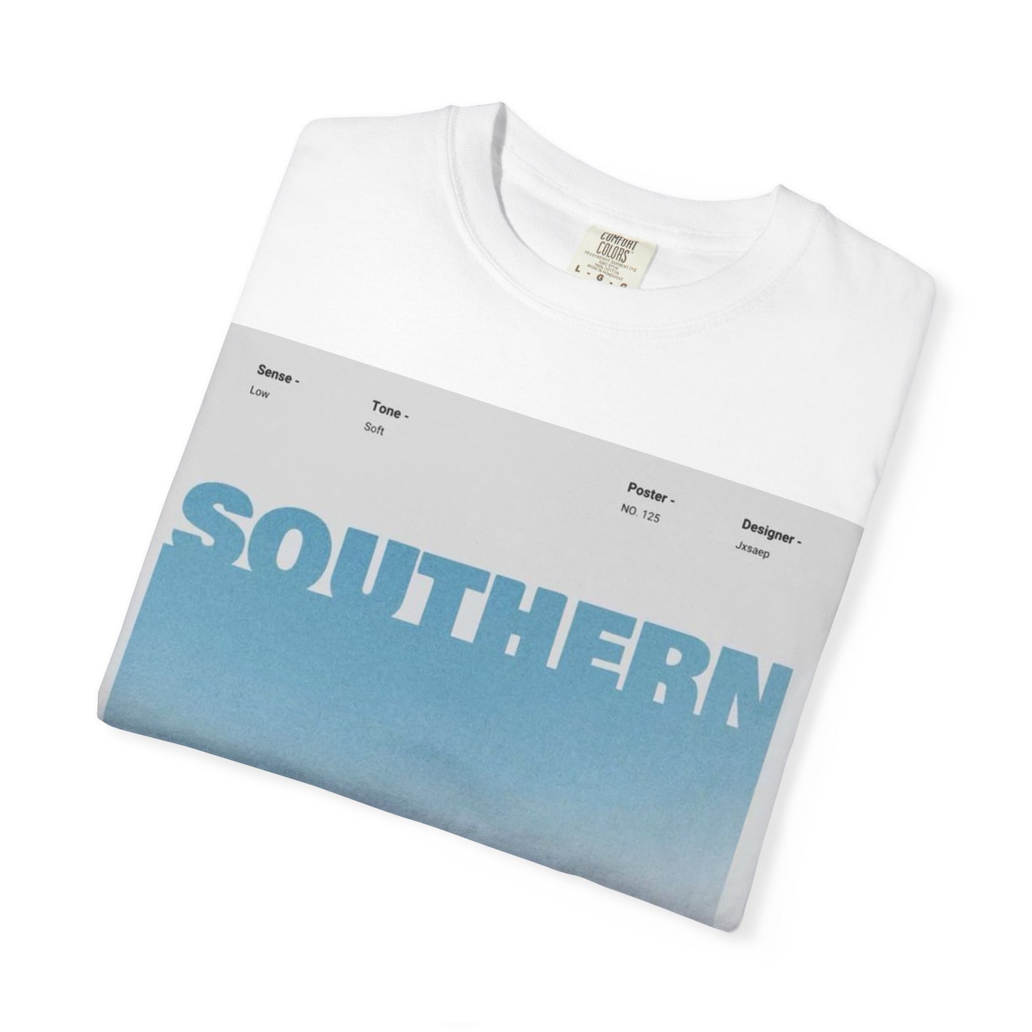 Southern Beach Photo T-Shirt — Ocean Waves Graphic Tee