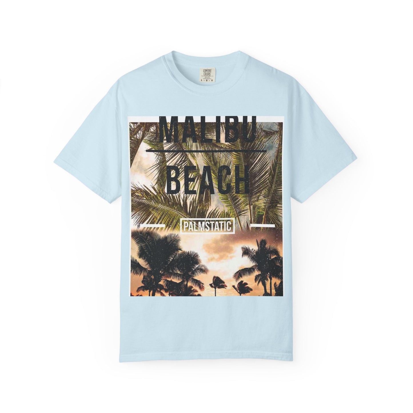 Malibu Beach Palm Photo T-Shirt