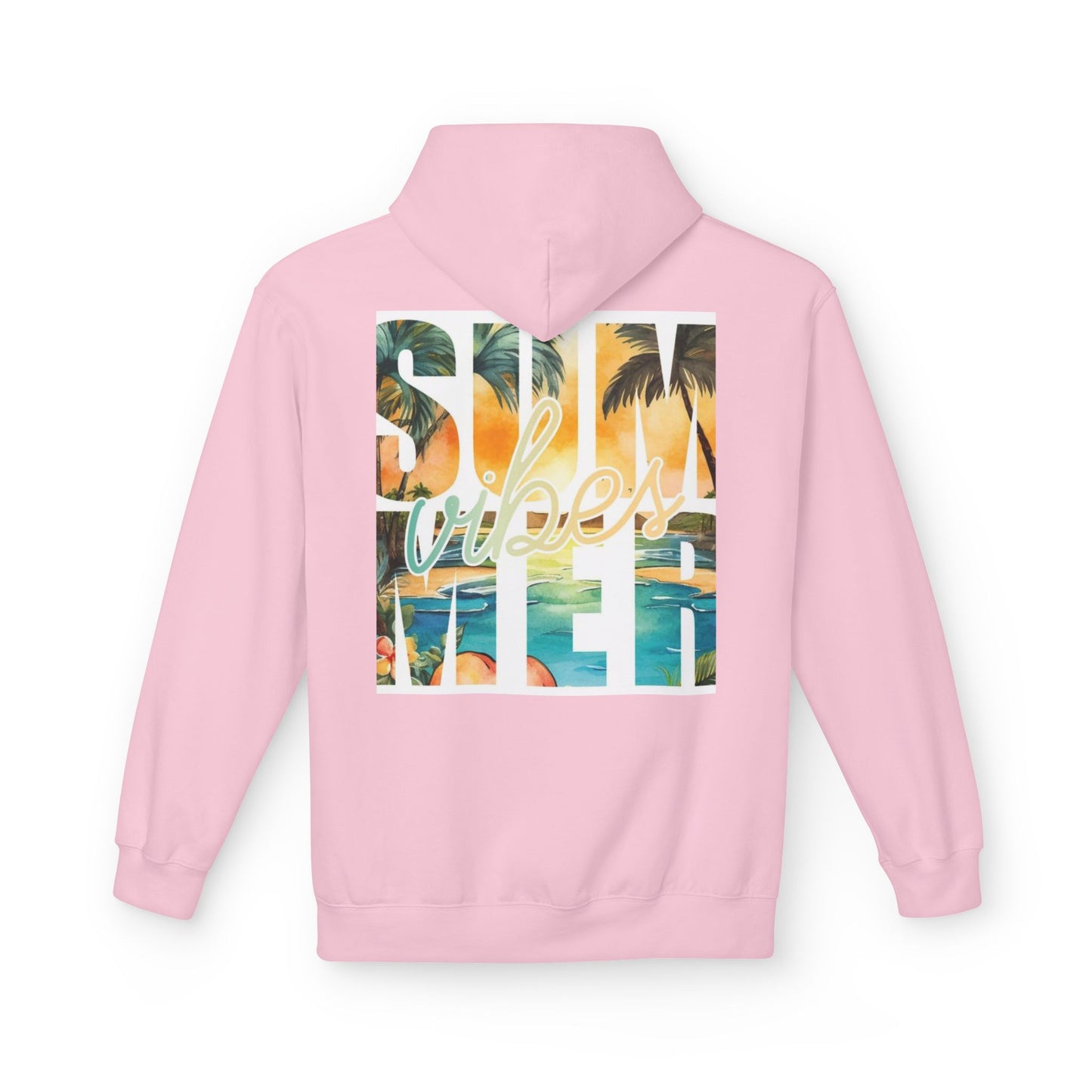 Summer Vibes Unisex Fleece Hoodie