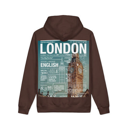 London Big Ben Hoodie – Vintage Travel Graphic Pullover