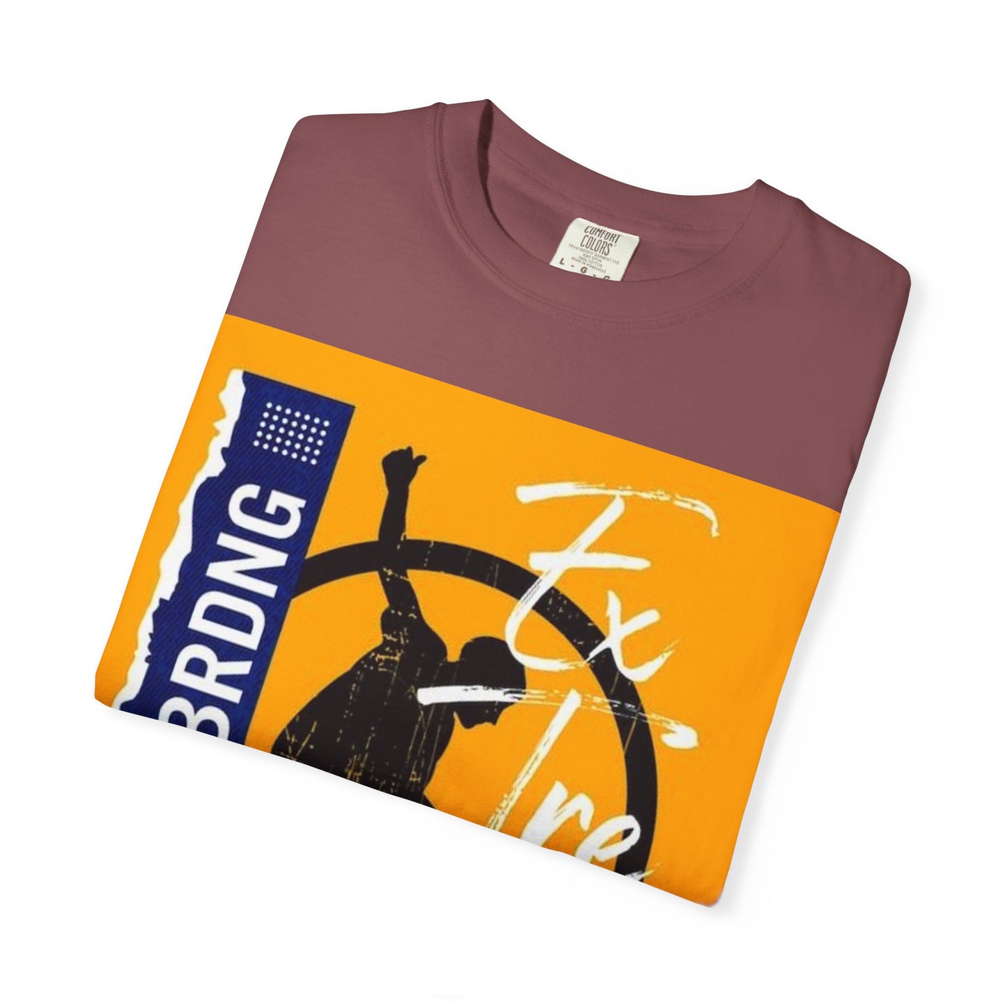 Sporty Graphic Tee for Skaters, Unisex Garment-Dyed T-shirt, Skateboarding Apparel, Casual Wear, Gift for Sport Lovers, Urban Fashion