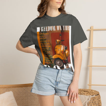Vintage Vespa 'Freedom on the Road' T-Shirt