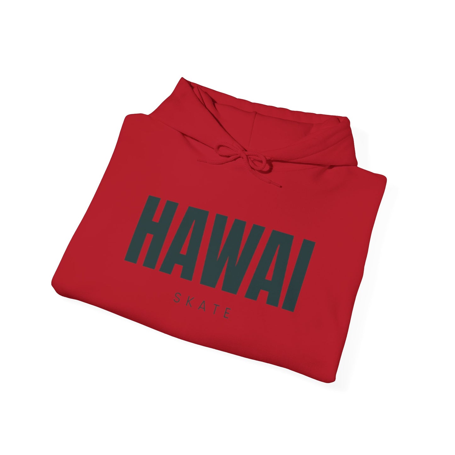 Hawai Skate Hooded Sweatshirt - Casual Streetwear, Unisex Pullover, Perfect for Skate Lovers, Ideal for Everyday Wear, Gift for Him/Her