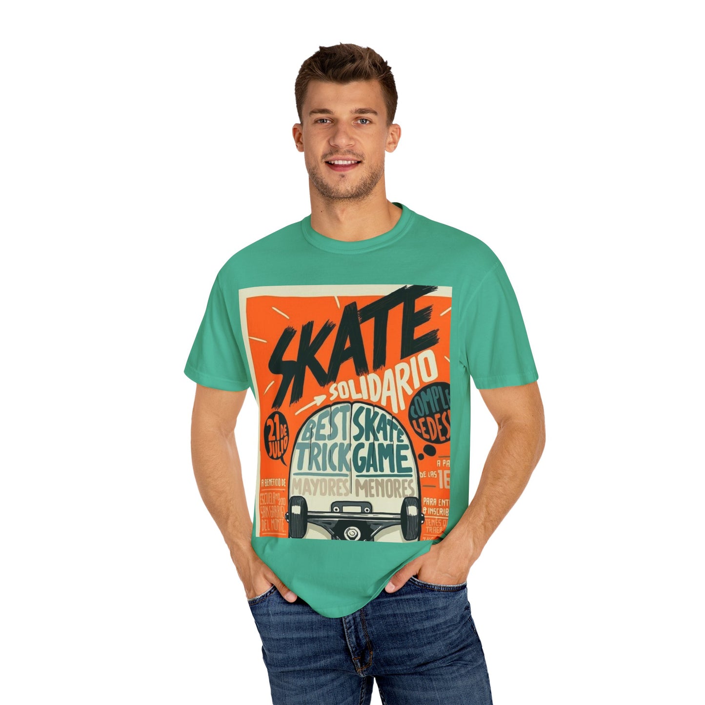 Skate Solidarity T-Shirt - Unisex Graphic Tee for Skate Lovers, Casual Streetwear, Gift for Skaters, Skateboarder Apparel, Skate [...]