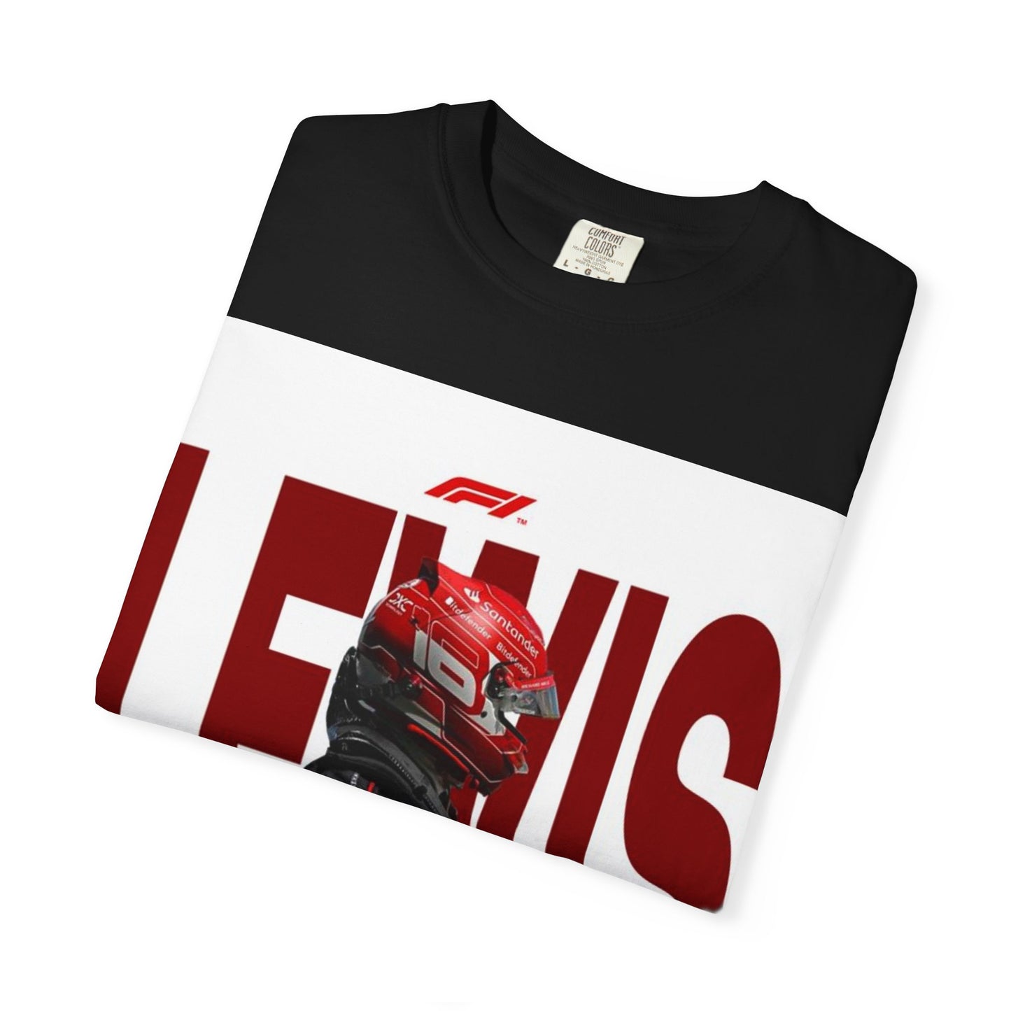 Lewis Hamilton F1 Unisex Garment-Dyed T-Shirt - Perfect for Racing Fans