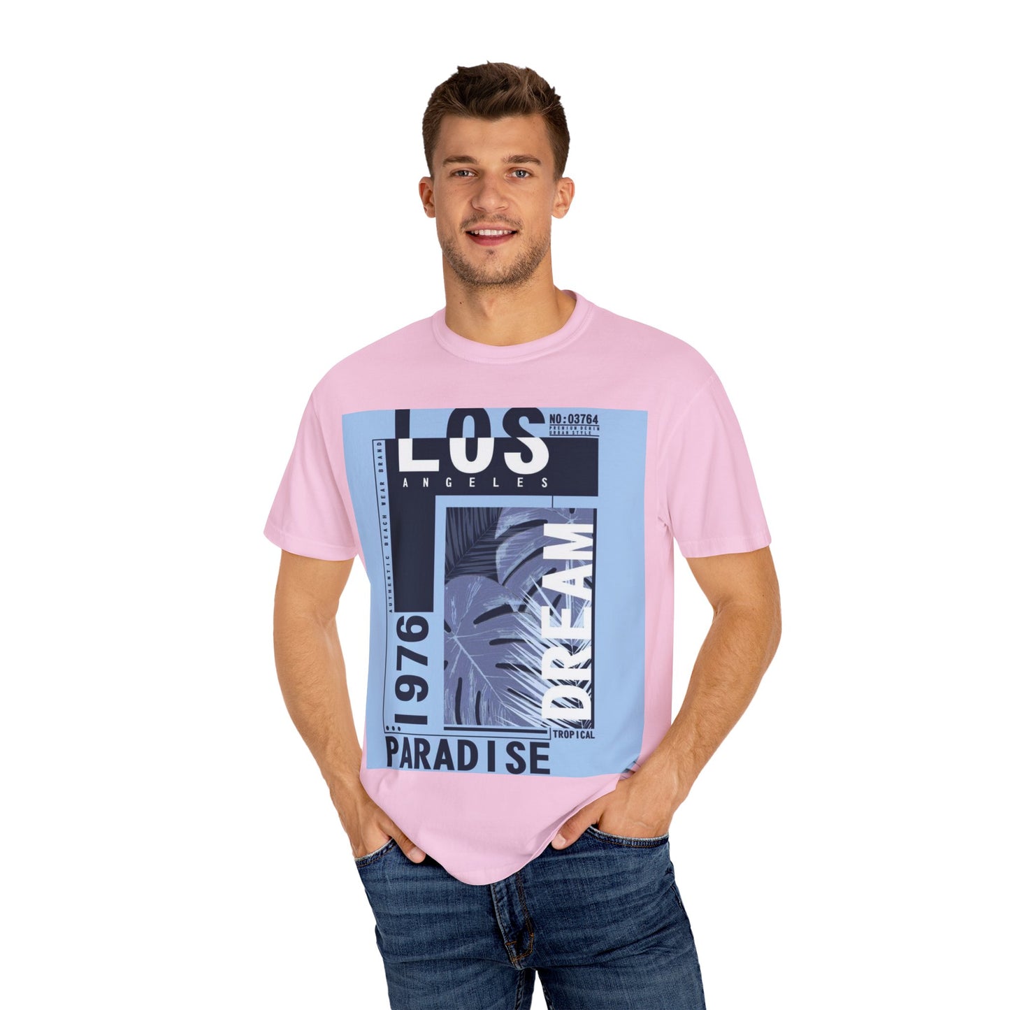 Los Angeles Dream Paradise Tee - Unisex Garment-Dyed T-Shirt