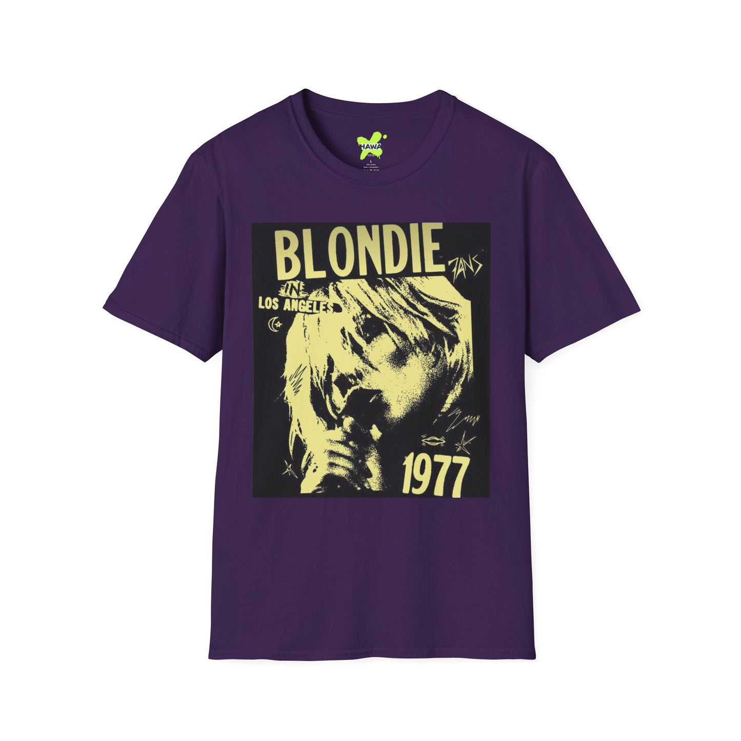 Vintage Blondie Unisex Softstyle T-Shirt - Retro Music Graphic Tee