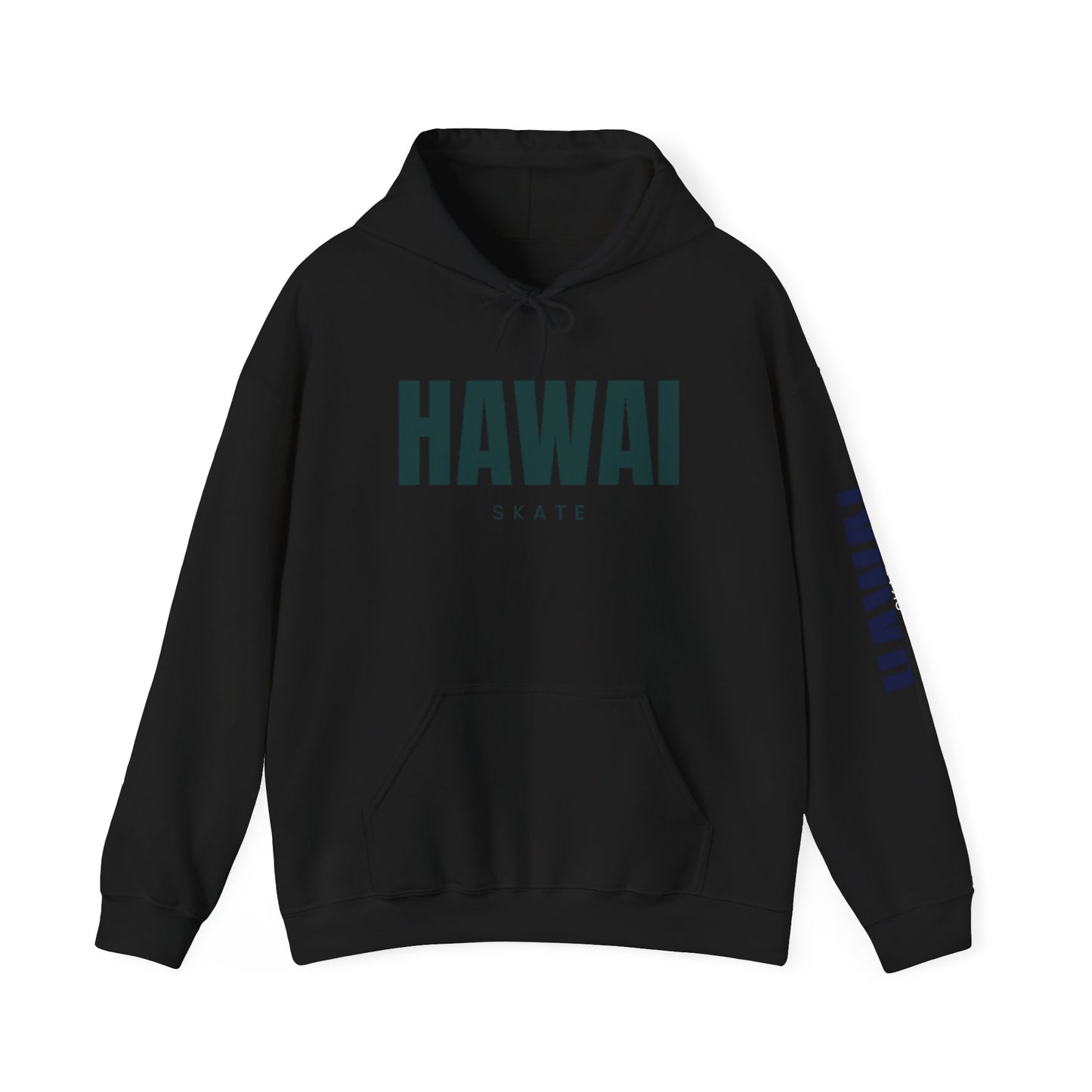 Hawai Skate Hooded Sweatshirt - Casual Streetwear, Unisex Pullover, Perfect for Skate Lovers, Ideal for Everyday Wear, Gift for Him/Her