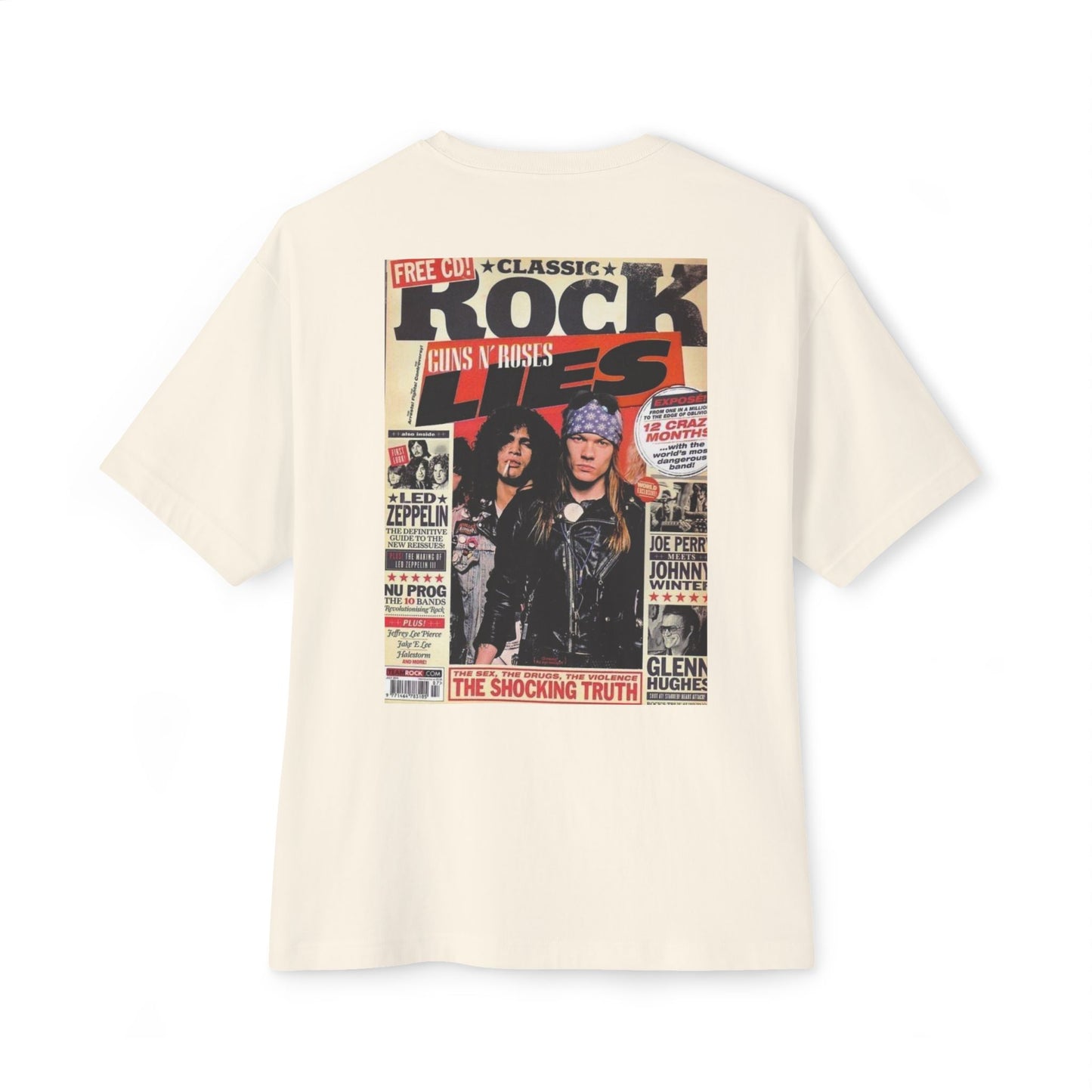 Hawaii Flamingo Graphic Tee - Unisex Oversized Boxy T-Shirt for Casual Wear